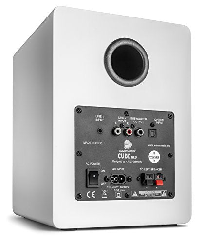 Wavemaster Cube Neo - Sistema de altavoces - 50 V, Bluetooth, entrada digital, control remoto por infrarrojos
