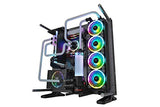 Thermaltake Riing Trio 14 LED RGB TT - Pack de 3 Ventiladores para PC, Color Negro