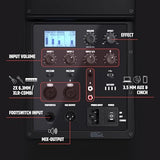 LD Systems ANNY 8 Altavoz de PA portátil a batería con Bluetooth y Mezclador Urban Grey