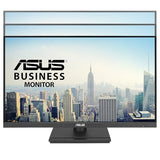 ASUS VA24DQFS Monitor profesional de 24 Pulgadas, IPS, Full HD, sin marco, 100 Hz, Adaptive-Sync, MPRT de 1 ms, HDMI, DisplayPort, VGA, luz azul baja, antiparpadeo, diseño ergonómico, montaje en pared