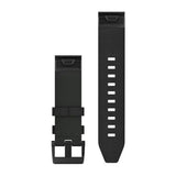 Garmin QuickFit 22 - Correa de reloj de piel negra