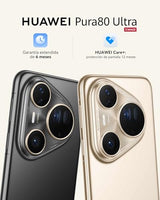 HUAWEI Pura 80 Ultra Smartphone Móvil 16 GB+512 GB, Cámara con Teleobjetivo Doble Intercambiable, Cámara HDR con Ultrailuminación de 1 Pulgada, Cancelación de Ruido Mediante IA, 5170 mAh, Dorado