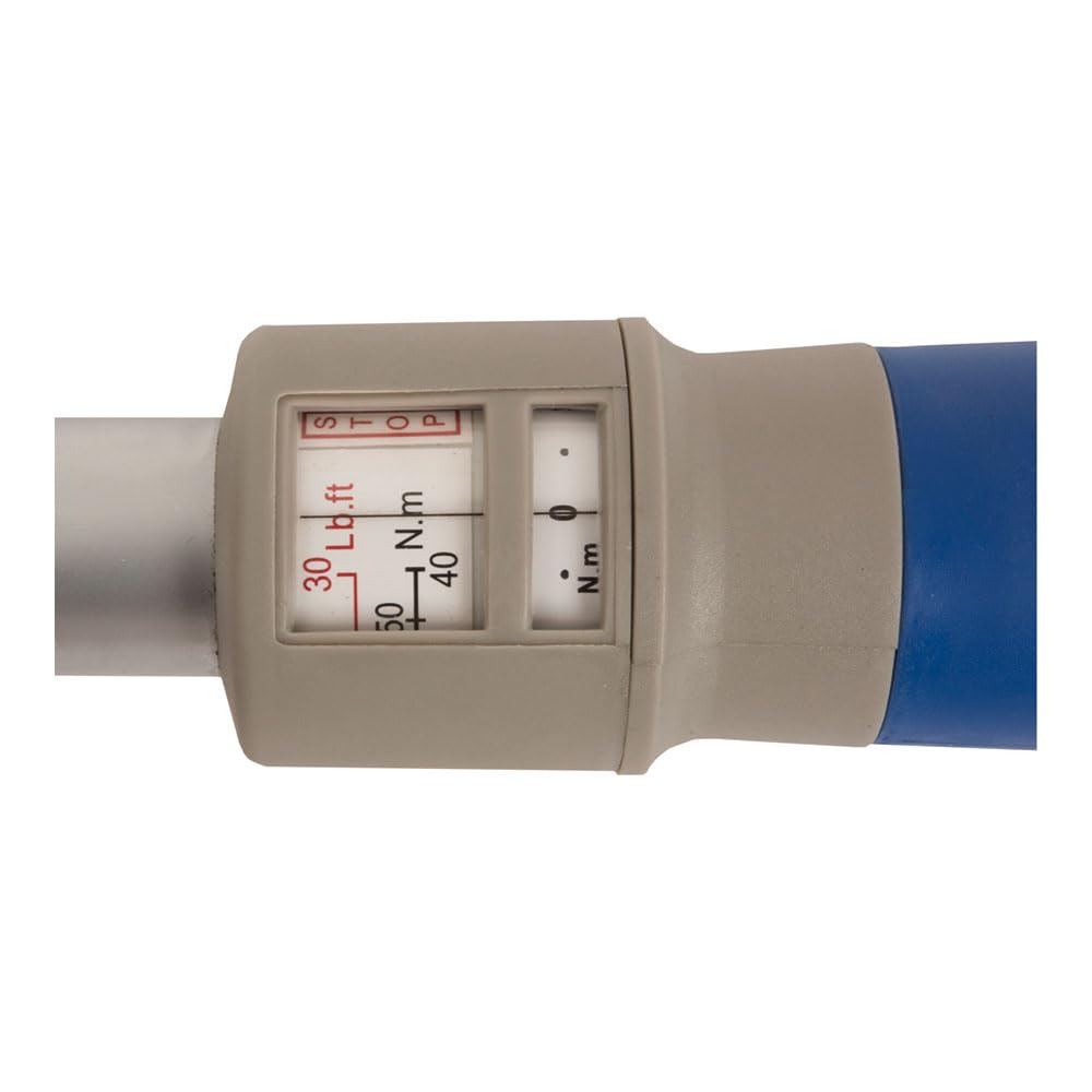 Llave dinamométrica de disparo ajustable 1/4" 4-20Nm con carraca fija