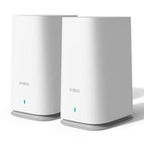 Strong, MESHKIT2100 Atria - Sistema WiFi de 5 Malla para el hogar: Cobertura 200 m2. Más área de Sombra - Booster tu WiFi a 2100 MBps. 2 Puertos Gigabit Ethernet para Box a Internet.