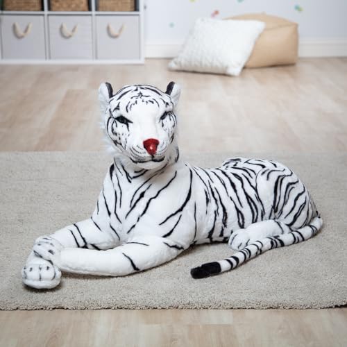 Melissa & Doug White Tiger Giant Juguete de Pluche