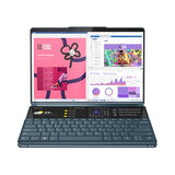 Lenovo Yoga Book 9 Gen 9 – Ordenador Portátil AI PC Convertible Doble Pantalla Táctil 13.3" 2.8K OLED (Intel Core Ultra 7 155U, 16GB RAM, 1TB SSD, Wi-Fi 6E, Win 11) Teclado QWERTY Español, Tidal Teal