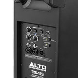Alto Professional TS415 Altavoz PA Activo de 2500W 15" con Mezclador de 3 Canales, Streaming Bluetooth, Emparejamiento Inalámbrico de Altavoces, DSP y App Alto