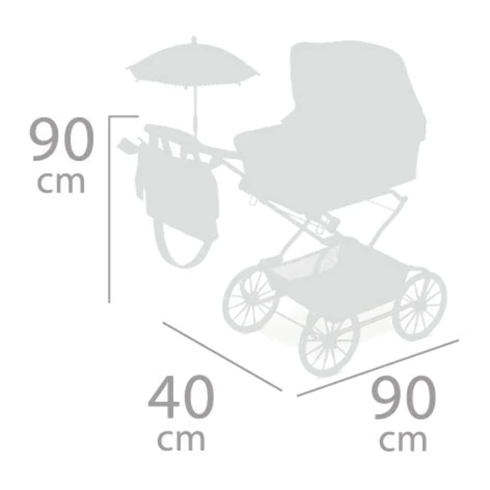 Carro de Muñecas Reborn Plegable Decuevas 82031