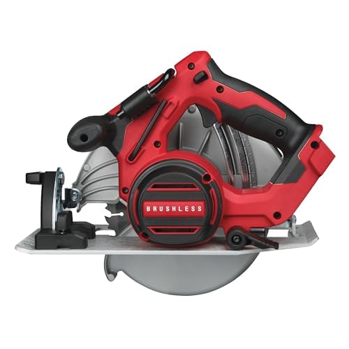 Milwaukee M18 CCS55 Sierra circular, 18.0V, sin batería ni cargador, 18V, color rojo