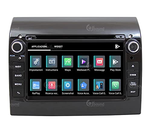 Radio de Coche para Fiat Ducato 290 Android GPS Bluetooth WiFi USB Dab+ Touchscreen 7" 8core Carplay AndroidAuto