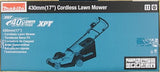 Makita Cortacésped LM004GZ 40V MAX Li-Ion XGT sin escobillas de 43 cm, baterías y Cargador no incluidos