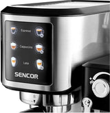 SENCOR CAFETERA ESPRESSO SEMIAUTOMÁTICA SES 4910SS