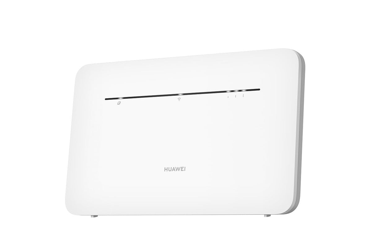 Huawei Enrutador móvil 4G+ 4G Wi-Fi de doble banda AC1300, Lte Cat. 7 - Velocidad de descarga de hasta 300 Mbps, 4 puertos Gigabit Ethernet, blanco, selección automática y formación de haces
