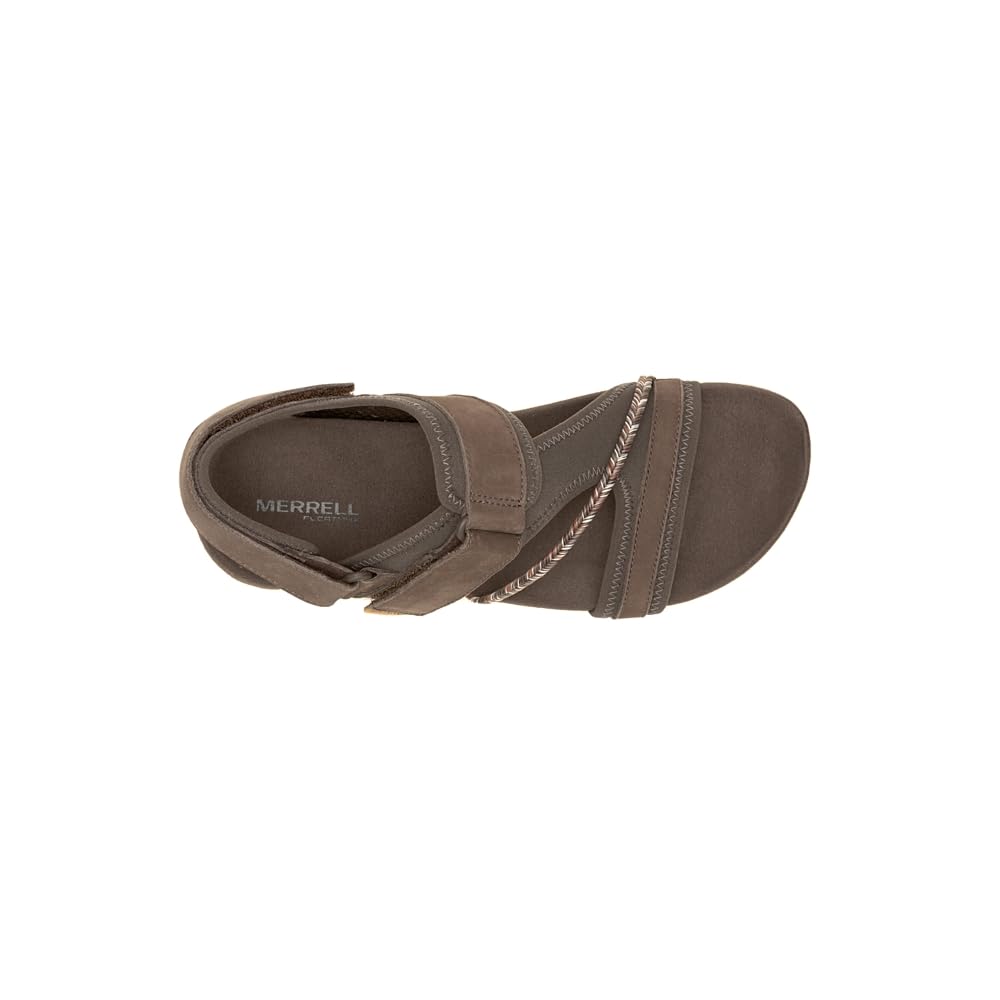 Merrell Terran 4-Correa Trasera, Sandalia Mujer, marrón, 38 EU