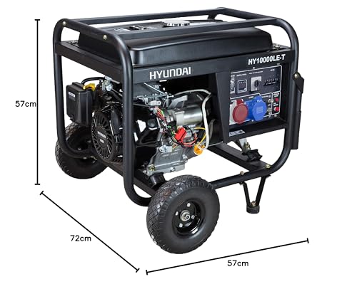 Hyundai HY10000LEKT Generador Gasolina (Full Power)
