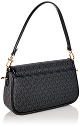 Michael Kors Parker MD Conv POUCHETTE Shldr, Bolsa para Mujer, Negro, One Size