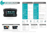 Radio de Coche Fiat 500L Android GPS Bluetooth WiFi USB Dab+ Touchscreen 6.2" 8core Carplay AndroidAuto