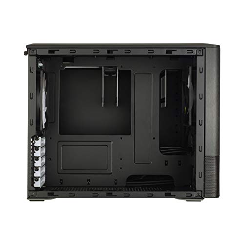 Fractal Design Node 804, Caja de Ordenador de sobremesa, Negro