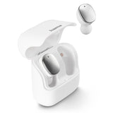 Hama | Auriculares Bluetooth (Control táctil, Resistente a Salpicaduras IPX5, Comandos de Voz, Batería Duradera) Color Blanco