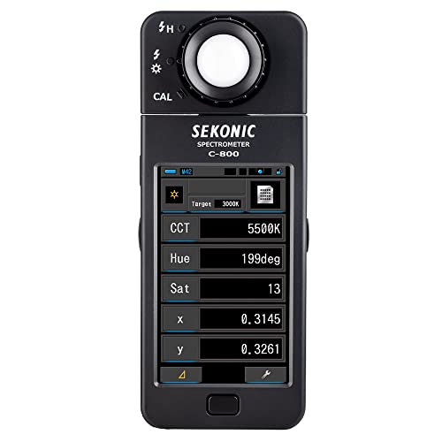 Sekonic C-800 SpectroMaster - Medidor de Color e iluminancia