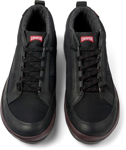 Camper Peu Pista Gm K300417, Botas Cortas al Tobillo, Hombre, Negro 009, 43 EU