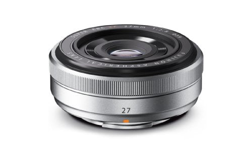 Fujifilm XF 27mm F/2.8 - Objetivo (Apertura F/16-2.8, MILC) - Plata