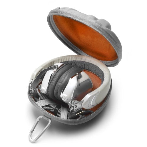 V-MODA XS-U-WSILVER - Auriculares de Diadema Cerrados (reducción de Ruido), Blanco y Plateado