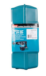 Makita HM001GZ02 - Martillo demoledor BL 40Vmáx XGT 7,1 kg AVT AWS (40 V, iones de litio, 40 V) (sin batería, sin cargador) Azul Petróleo