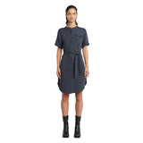 G-STAR Belted Dress SS Wmn Vestido Informal, Gris Petrol D26157-d573-860, XXS Mujeres