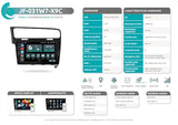 Radio de Coche para Volkswagen Golf 7 Negro Android GPS Bluetooth WiFi USB Dab+ Touchscreen 10" 8core Carplay AndroidAuto