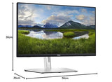 Dell P2424HT - Monitor LED - 61 cm (24") (60,5 cm Visible) - Pantalla táctil - 1920 x 1080 Full HD (1080p) @ 60 Hz - IPS - 300 CD/m² - 5 ms - HDMI, DisplayPort - Altavoz, Negro