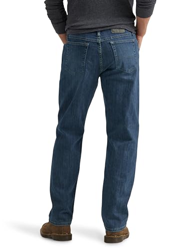 Wrangler Authentics Classic 5-Pocket Relaxed Fit Jean Jeans, Slate Flex, 40W x 32L para Hombre