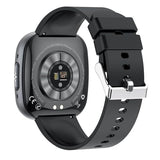 Knauermann Neo 2 (2025) - Negro Rectangular - Reloj Inteligente de Salud, Negro, Höhe: 42mm; Breite: 40mm; Dicke: 10,9mm, Rectangular