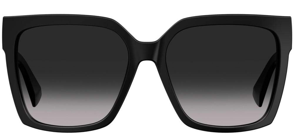 Moschino Gafas de Sol MOS079/S Black/Dark Grey Shaded 57/17/145 mujer
