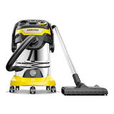 Kärcher, Aspirador en Seco y Húmedo WD 6 P S V-30/6/22/T, Filtro cartucho, 1300 W, Manguera aspiración 2 m y almacenamiento manguera, Función soplado, Yellow/Black, Depósito 30 l