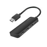 LogiLink Divisor 4K DisplayPort a HDMI, 1x DP a 3X HDMI, señal DisplayPort a 3 Dispositivos HDMI al Mismo Tiempo, Longitud del Cable: 17 cm