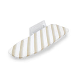 Tabla de Planchar - Tabla de Planchar Plegable a Pared, giratoria 180º, Fabricada en Acero y Madera, Color Blanco.