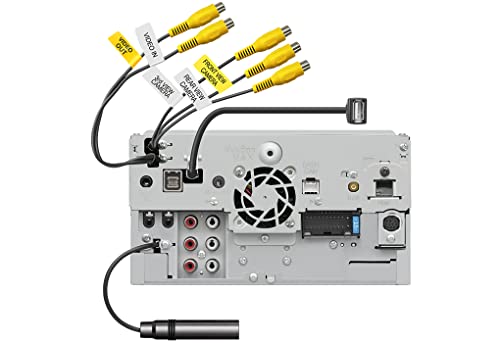 Sistema de navegación/Receptor Multimedia AV Digital con Wi-Fi Intergrado, Pantalla HD de 10,1 Pulgadas, Conexiones inalámbricas para Smartphones y Radio Digital Dab+ - KENWOOD DNR992RVS