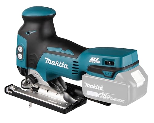Makita DJV181Z DJV181Z-Caladora bl 18v lxt con pomo, 390 W, 18 V, Negro