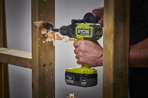 Ryobi RPD18BL2-0 18V ONE+ - Taladro combinado inalámbrico sin escobillas (herramienta desnuda)