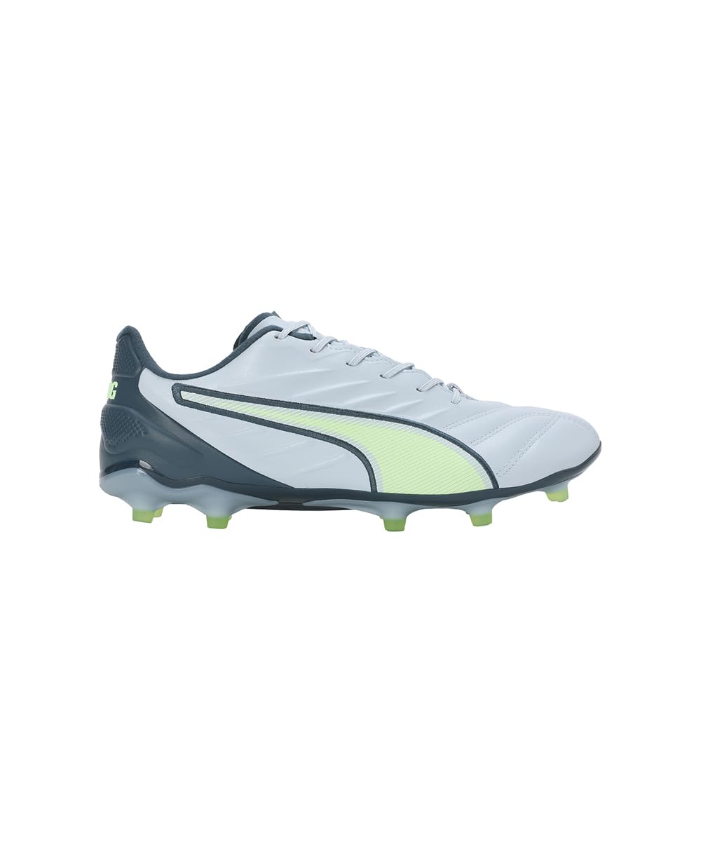 PUMA King Pro FG/AG, Zapatillas de Fútbol Unisex Adulto, Frosted Dew Fizzy Apple Gray Skies, 45 EU