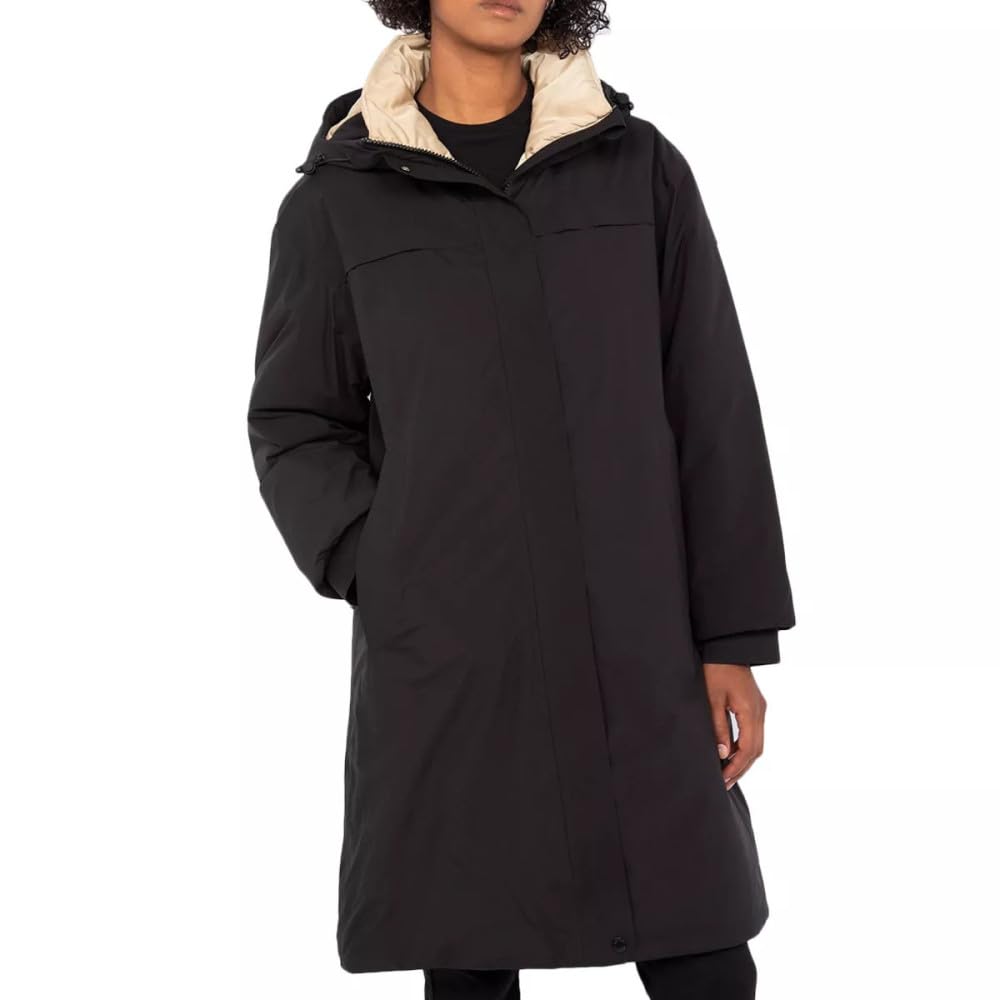 Schott NYC Aspenw Chaqueta, Negro, M para Mujer