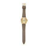 Armani Exchange Orologio da Donna, Movimento al quarzo a tre lancette e cassa da 34 mm con cinturino in Acciaio o Pelle