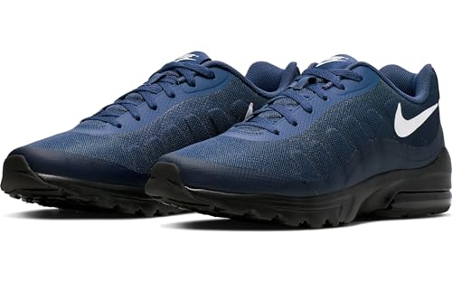 NIKE Air MAX Invigor, Zapatillas de bsquetbol Hombre, Obsidian White Mystic Navy Black, 40.5 EU