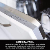 Ninja Detect Power Pro Batidora y Procesador de alimentos 3 en 1 (1200W), 3 vasos de 700ml y cuchilla para masa, ideal para mezclar, picar y batir, piedra dorada, TB401EUSTGD