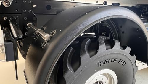 Amewi Mercedes-Benz Unimog - Soporte para Dispositivos 4WD 1:10 ARTR Antracita RC teledirigido Licencia vehículo