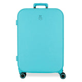 Enso Annie Maleta Mediana Azul 48x70x28 cms Rígido 4,32 kgs Cierre TSA ABS 4,32 kgs 94,08LExtensible
