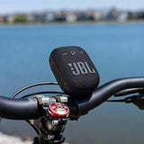 JBL Box Wind 3S - Mini Altavoz Bluetooth potente portátil con refuerzo de graves de Harman Kardon, caja de música con pinza para bicicleta y scooter - IP67 resistente al agua