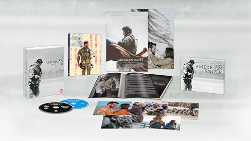 American Sniper 10th Anniversary Ultimate Collector's Edition with Steelbook [4K Ultra HD] [2014] [Blu-ray] [Region Free]