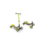 Smoby - Patinete de Madera S-Cruiser - Patinete de 4 Ruedas - Freno Trasero - Manillar Ajustable y Plegable - A Partir de 5 Años - Peso Máximo 50 Kgs